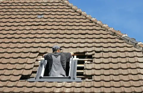 Pose de velux - Saint-Barthélemy-de-Bellegarde